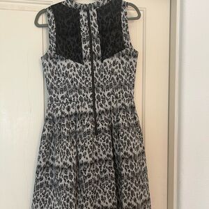 Leopard Print Sleeveless Dress
